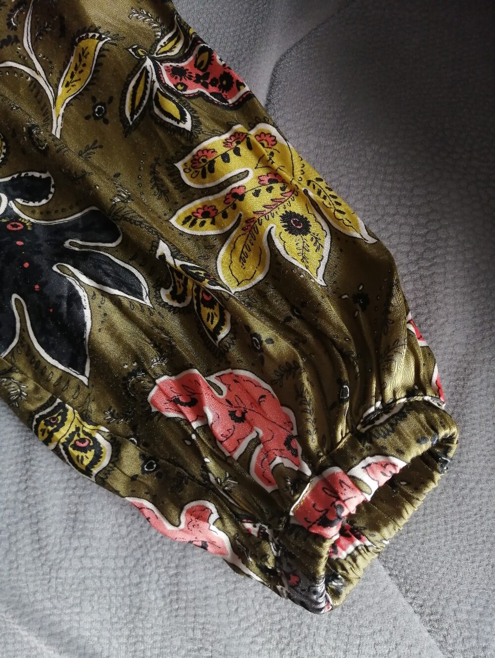 Part Two Cesilla PW Long Sleeve O-neck Botanical Floral Print Blouse - Picture 6 of 13